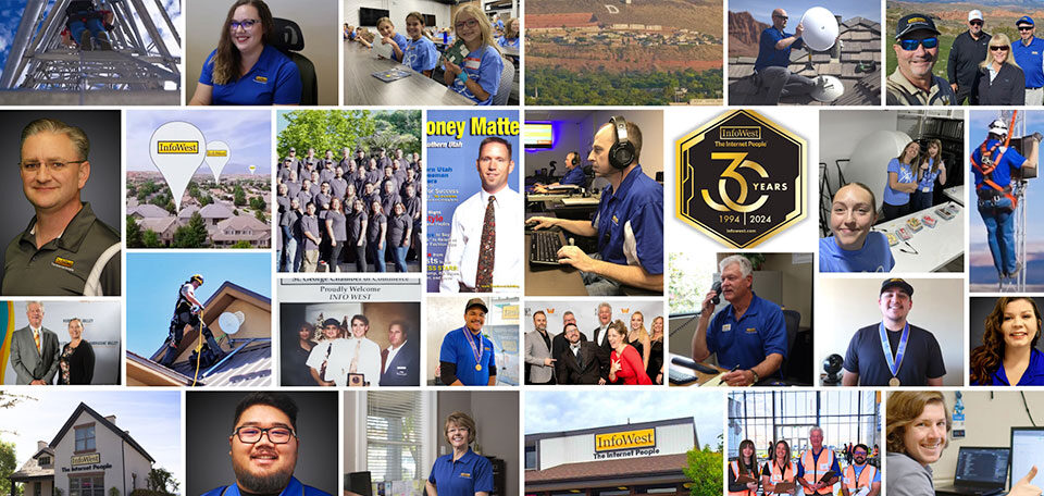 InfoWest team members over the years