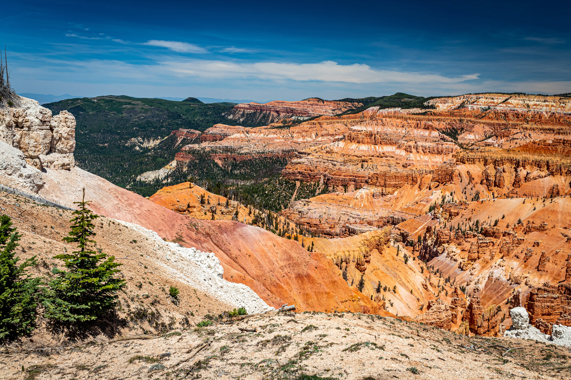 Cedar Breaks National Monument amphitheater above Cedar City